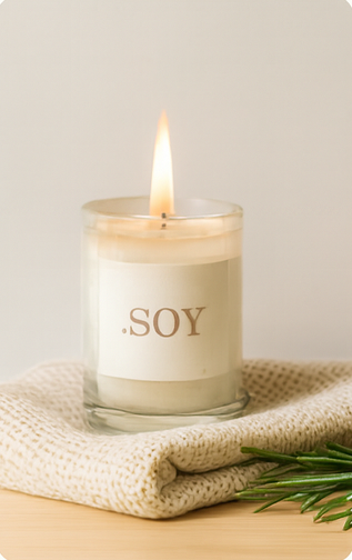 Mirisna svijeća od sojinog voska